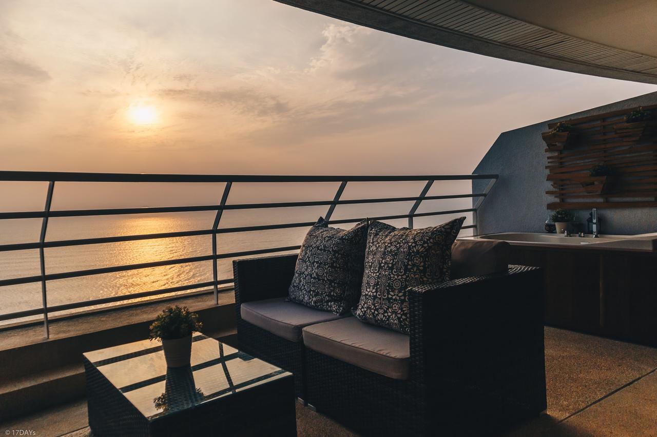 Sandy Beach Condo 17D Cha-Am Bagian luar foto
